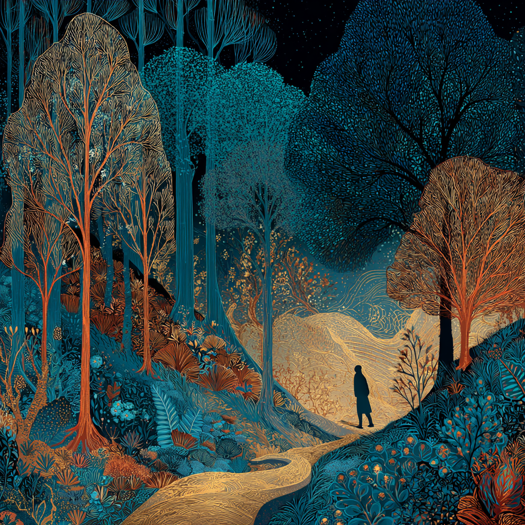 Into the woods I go, to lose my mind and find my soul.